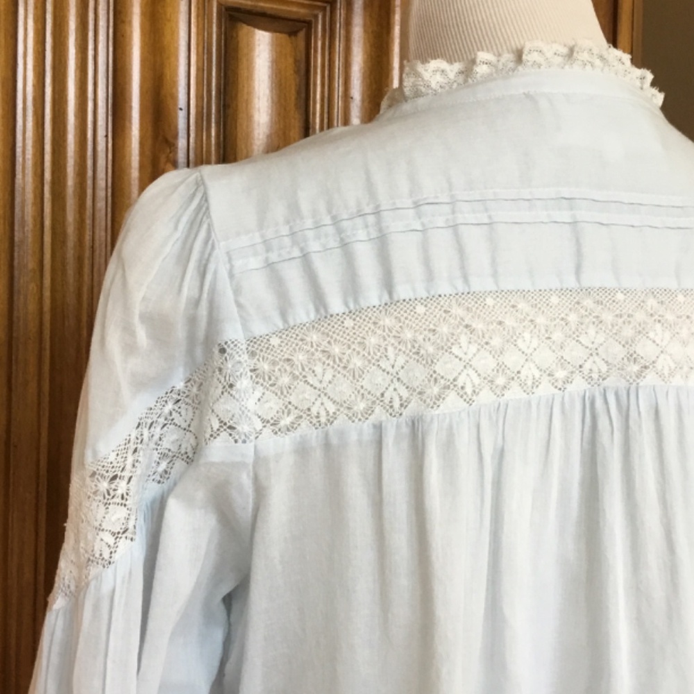 ba&sh Irene Buttoned Lace Shirt - Picture 10 of 16